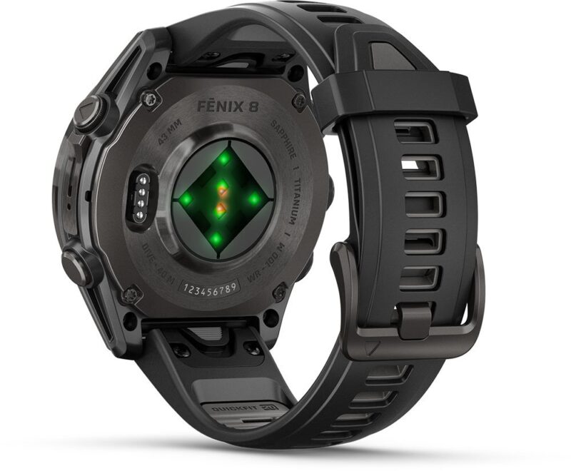 Garmin Fēnix® 8 - 43 mm AMOLED Sapphire - GPS Multisport – Bild 11