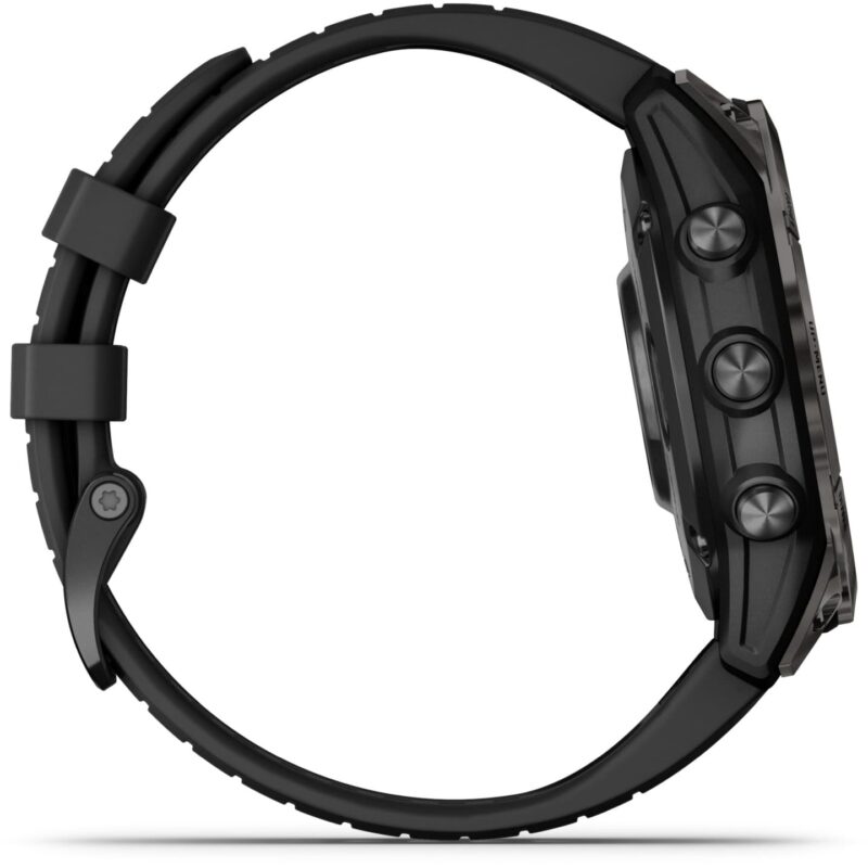 Garmin Fenix 7 Pro Sapphire Solar GPS Smartwatch - 47mm - Carbon/Grau – Bild 4