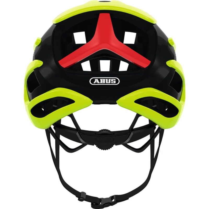 ABUS AirBreaker Helm - neon yellow – Bild 3