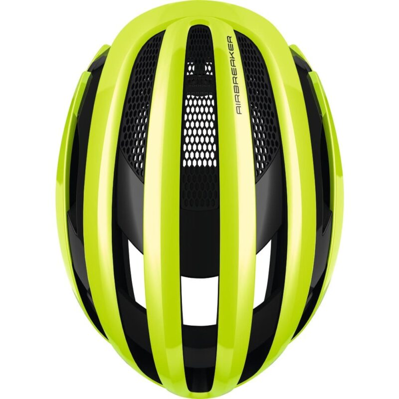 ABUS AirBreaker Helm - neon yellow – Bild 4