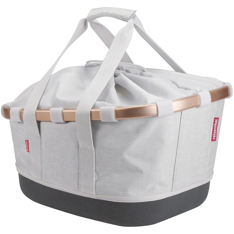 KLICKfix Bikebasket GT Uniklip 2 - Fahrradkorb - twist sky rose