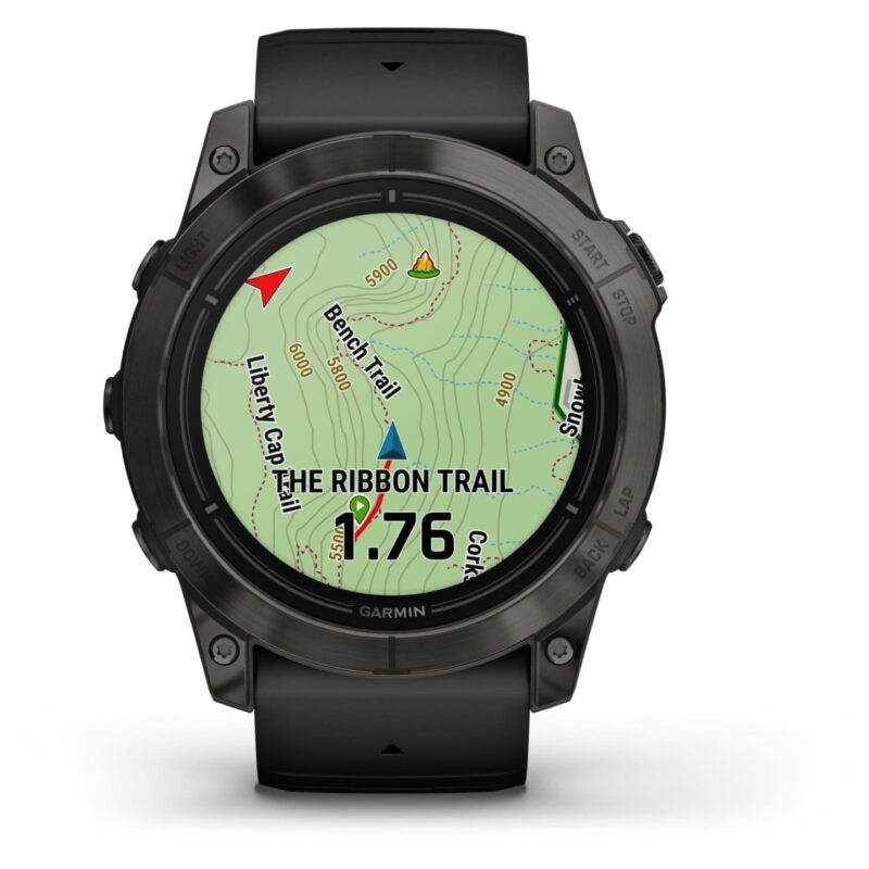 Garmin Epix Pro (Gen 2) Sapphire GPS Smartwatch - 51mm - Carbon/Grau – Bild 2