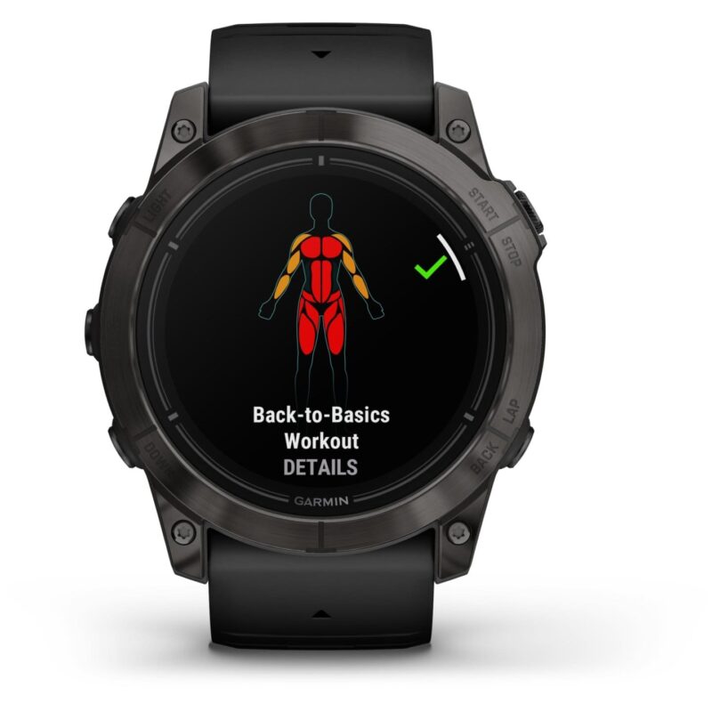 Garmin Epix Pro (Gen 2) Sapphire GPS Smartwatch - 51mm - Carbon/Grau – Bild 3