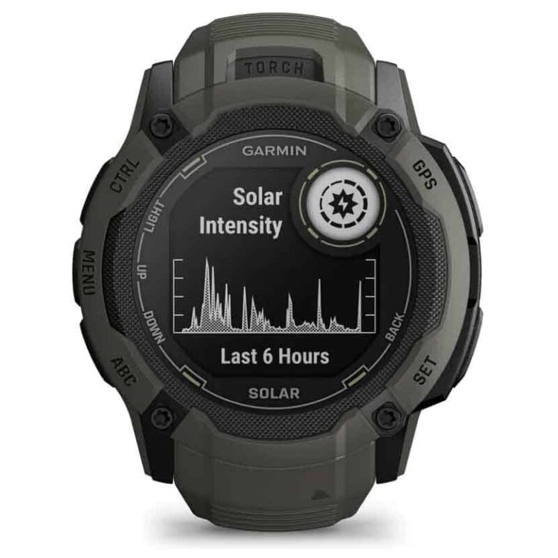 Garmin Instinct 2X Solar GPS Smartwatch Standard Edition - moosgrün – Bild 3