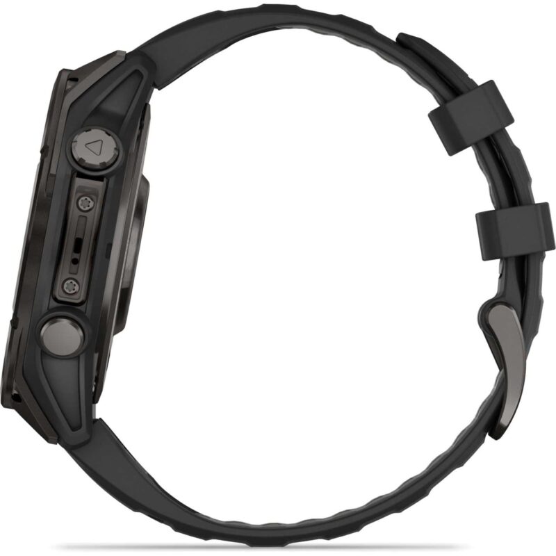 Garmin fenix 8 AMOLED Sapphire GPS Smartwatch - 47mm - Schwarz/Titan Carbongrau DLC – Bild 5