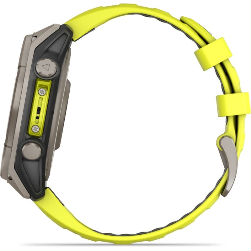 Garmin fenix 8 Sapphire Solar GPS Smartwatch - 47mm - Graphit/Titanium Titan – Bild 6