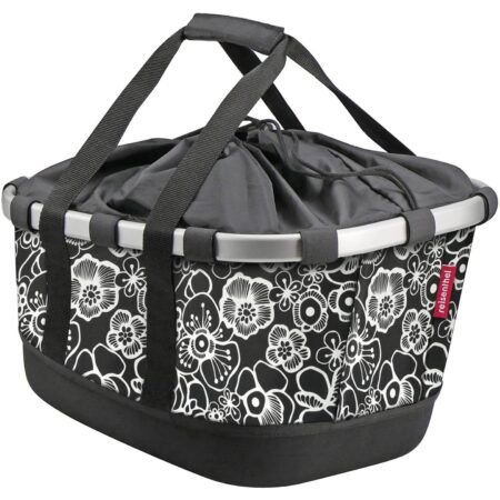 KLICKfix Bikebasket GT Uniklip 2 - Fahrradkorb - fleur black