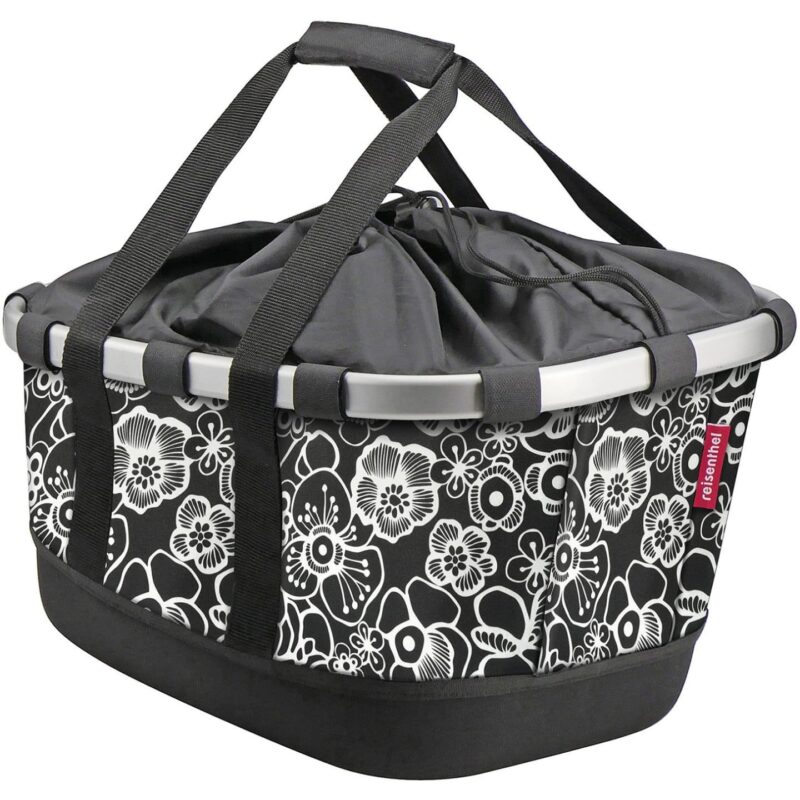 KLICKfix Bikebasket GT Uniklip 2 - Fahrradkorb - fleur black