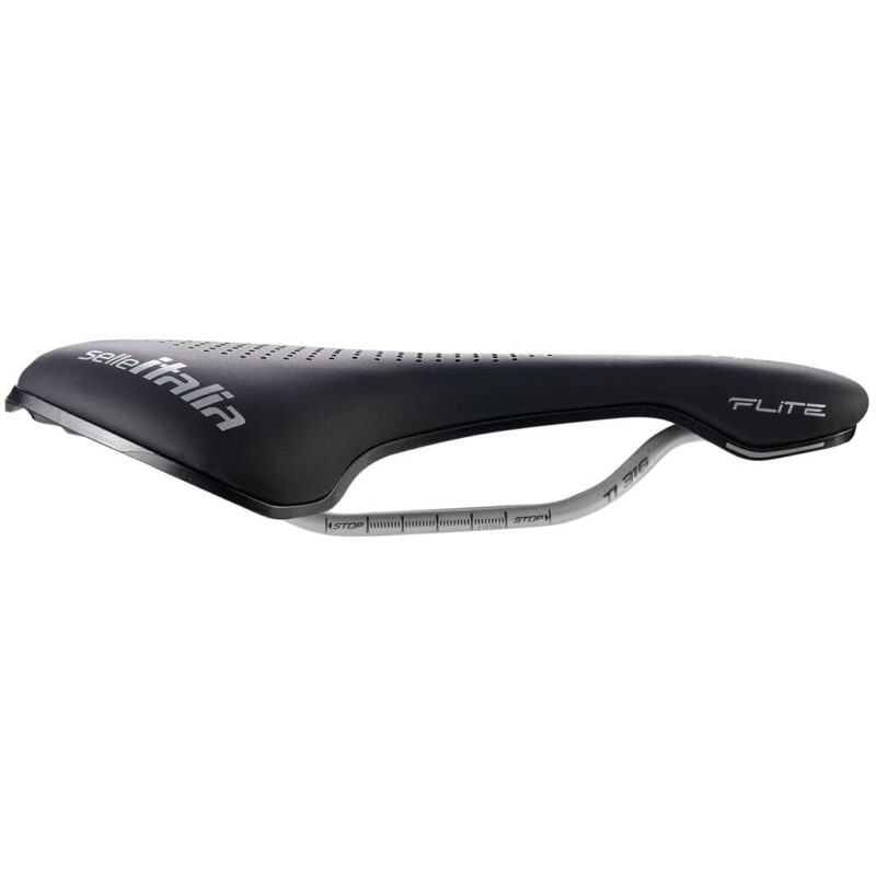 Selle Italia Max Flite Boost Gel Sattel - Superflow | TI 316 - L3 | schwarz – Bild 5