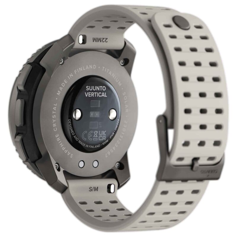 Suunto Vertical Titanium Solar GPS Multisport-Uhr - Sand – Bild 7