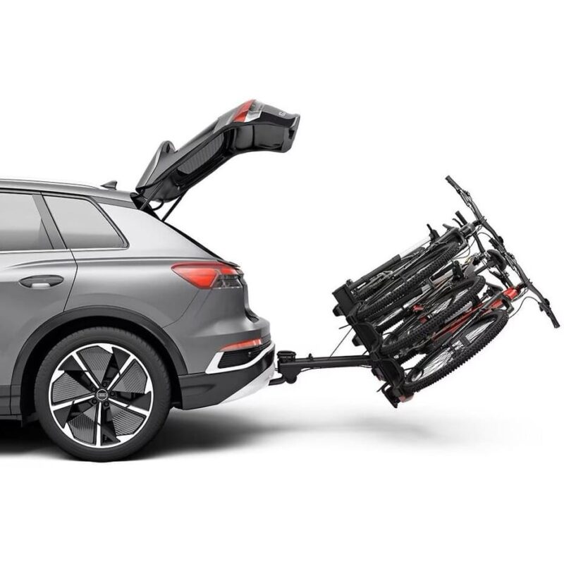Thule Epos 3 Klappbarer Anhängerkupplungs-Fahrradträger für 3 Fahrräder - Schwarz – Bild 2