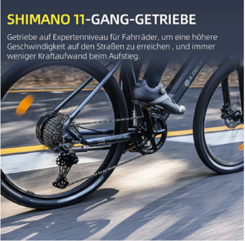 ADO DECE 300C 27,5 Zoll Elektrofahrrad E-Faltrad Klapprad Pedelec E-bike. – Bild 5