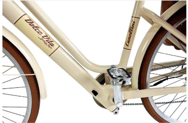 E-bike Dolce Vita CITYLIFE Aluminium Dame Beige - Einheitsgröße. – Bild 2