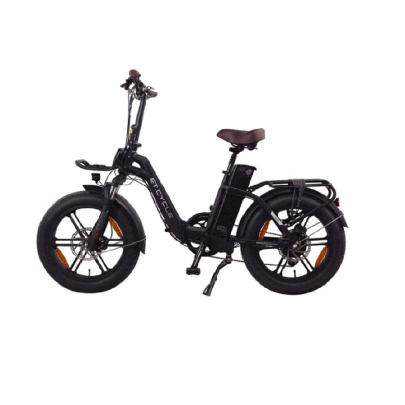 ET.CYCLE F1000 20" schwarz E-Faltrad, E-Fatbike
