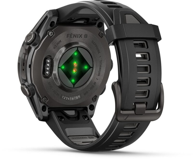 Garmin Fēnix® 8 - 43 mm AMOLED Sapphire - GPS Multisport – Bild 11