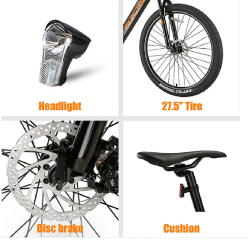 FAFREES 27,5 Zoll 25km/h E-Bike – Bild 7