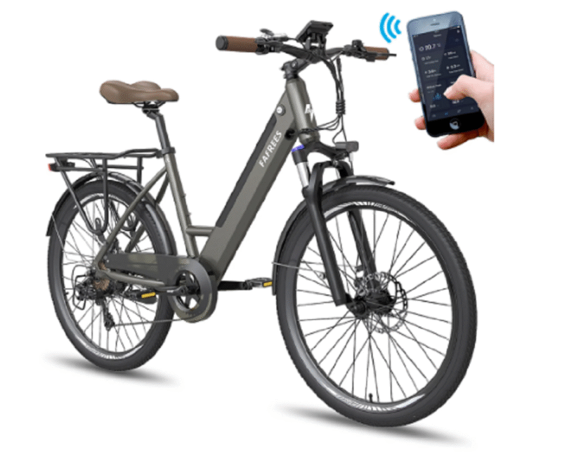 FAFREES F26 Pro 26'' Step-Through City E-Bike – Bild 5