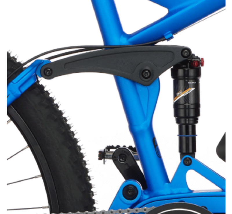 FISCHER E-Bike Pedelec Mountainbike MONTIS EM 1862, Rahmenhöhe 48 cm, 27,5 Zoll, Akku 557 Wh, Mittelmotor, Kettenschaltung, LCD Display, blau. – Bild 7
