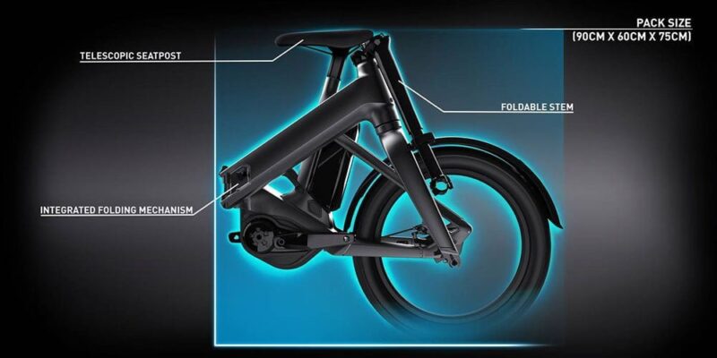 Cube Fold Sport Hybrid 500 flashgrey´n´black – Bild 3