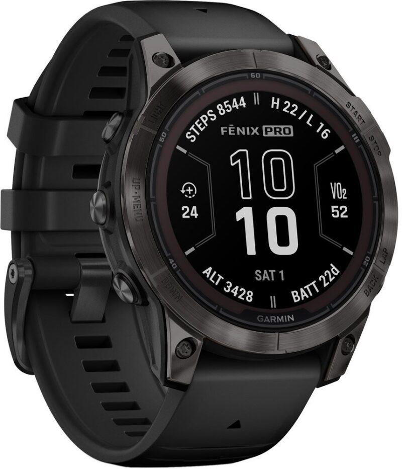Garmin FENIX® 7 PRO - SAPPHIRE SOLAR 47mm EDITION - GPS Multisport Smartwatch – Bild 2