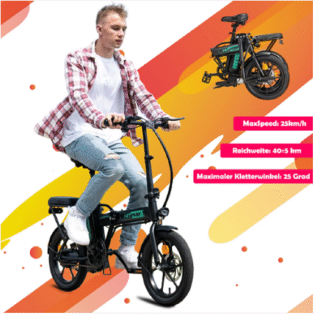 HITWAY Elektrofahrrad E Bike E Fahrrad Cityräder Faltbar